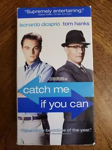 Catch Me If You Can (VHS, 2003) Rare cover! - Picture 1 of 3