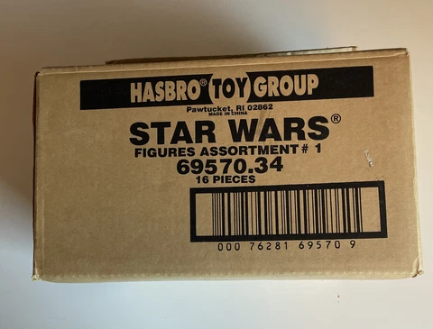 RARE Kenner Star Wars The Power of the Force Box Case - Slave Leia, Tarkin, More Cover