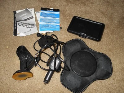 Garmin Nuvi GPS Navigation with accessories - Image 1 of 4