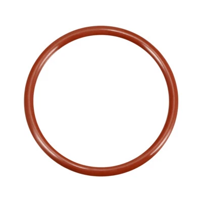 UXCELL Junta tórica de silicona 10 piezas 41 mm-64 mm OD 3,1 mm de ancho VMQ juntas de sellado roja