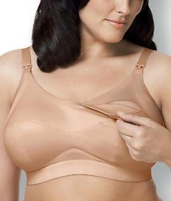 Sujetador de lactancia Goddess Comfort Zone copa suave DESNUDO EE. UU. TALLA 42D NUEVO SIN ETIQUETAS Foto 1 de 1