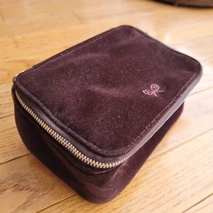 Anya Hindmarch 2000 British Airways Vanity Kit Travel Cosmetics Jewelry Box - Foto 1 di 11