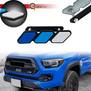 1PC Tri-Color Badge Emblem Garnish For Toyota Tacoma 4Runner Tundra Front Grille - Picture 1 of 9