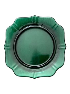 Depression Glass Green Butter Dish Excellent Used Condition 5” x 5” x 1/2” - Picture 1 of 3