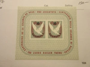 SWITZERLAND Scott B144 Sheet MNH  Lot12 Cat $150.00 - Picture 1 of 1