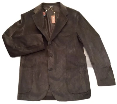 Blazer Loro Piana Marrón Pana $2,700 Talla EU 56, US 46 Hecho en Italia Foto 1 de 4