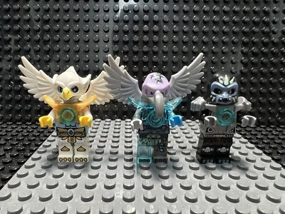 lego legends of chima minifigures lot Ewar Gorzan Vornon Vulture  - Image 1 of 4