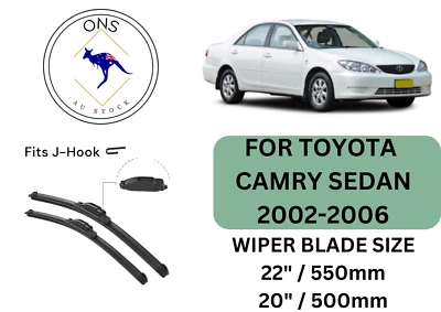 WIPER BLADES FOR TOYOTA CAMRY (SEDAN) 2002-2006 (XV30) - image 1 of 4