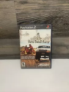 Paris-Dakar Rally (Sony PlayStation 2, 2001) PS2 Video Game Complete CIB Racing - Picture 1 of 3