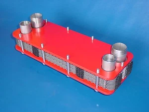 Scambiatori di Calore Piscina 56kW Riscaldatore Piscina Acciaio Inox Scambiatore - Zdjęcie 1 z 3