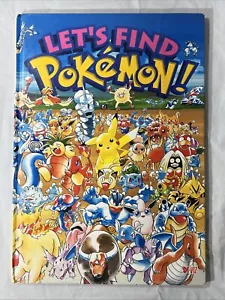 Let's Find Pokemon! Special Complete Hardcover Kazunori Aihara 1st Edition NM - Picture 1 of 5