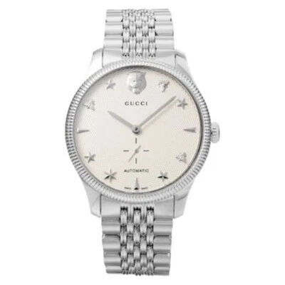 Gucci YA126354 G-Timeless Automatic Men's Watch New + Box & Paper's - Image 1 of 4