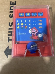 RARE Vintage 1980’s Nintendo Mario Hand Held Pocket Game Slot Machine Puzzle - Picture 1 of 2