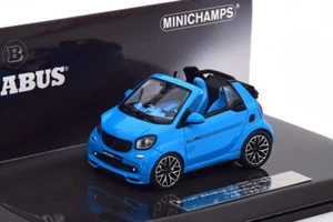 Minichamps 1:43 Smart Brabus Ultimate 125 2017 Blue Limited 150pcs 437036230 - Picture 1 of 2