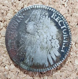 1771 Ragusa Tallero (Thaler) Ducat et Sem - Croatia - Silver DA GM - Picture 1 of 2