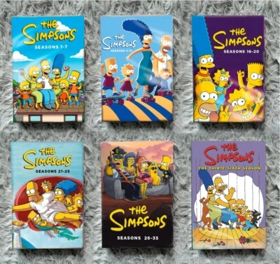 THE SIMPSONS COMPLETE SERIES The Simpsons season 1-36 DVD The simpsons boxset 1-20 and 21-36 US DVD