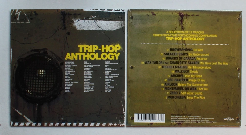 Trip-Hop Anthology Adv Cardcover CD 2010 Sealed! Boards Of Canada Morcheeba - Bild 1 von 1