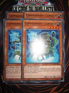 YU-GI-OH! COM COMMANDANT LANCEUR X4 (PLAYSET) COTD-FR004 NEUF EDITION 1 - Picture 1 of 1