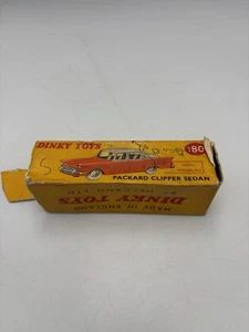 Dinky Toys Packard Clipper Sedan 180 With Windows BOX ONLY NO CAR - Picture 1 of 4