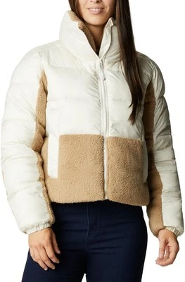 Chaqueta para mujer Columbia Leadbetter Point Sherpa cremallera completa Foto 1 de 4