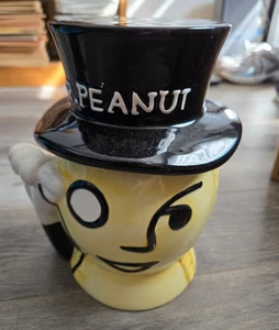VTG MR. PEANUT COOKIE JAR - PLANTERS - CERAMIC - ORIGINAL PRODUCT - Bild 1 von 7