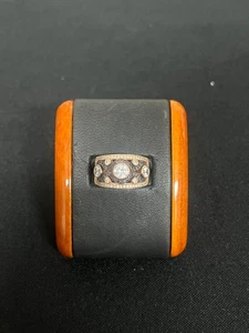 LaFonn Ring Sterlingsilber Roségold Bond Lünette Lassaire Diamant Stein - Bild 1 von 8