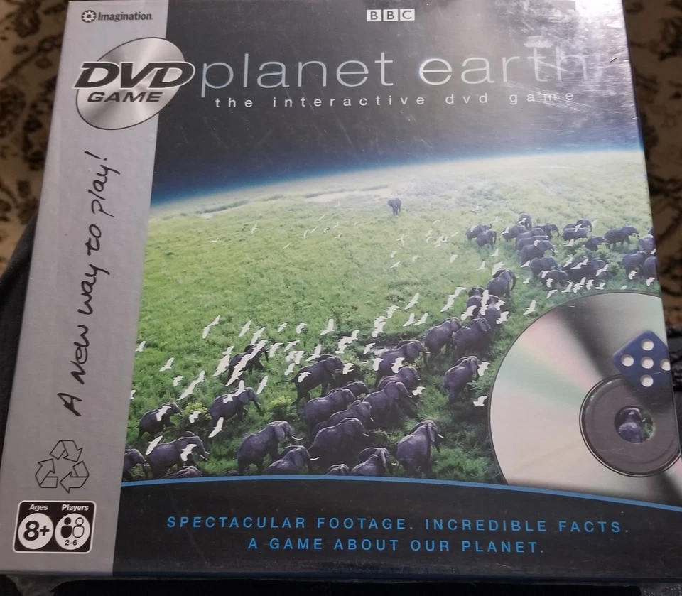 NEW: BBC Planet Earth The Interactive DVD Game - Sealed Box (8+ years) - Image 1 of 4