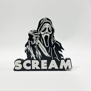 Schrei Schild - Bild 1 von 3