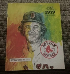 Boston Red Sox Third Edition 1979 Fenway Park Official Scorebook Magazine - Picture 1 of 1