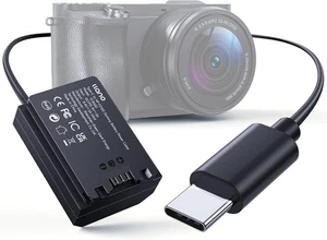 llano NP-FZ100 Dummy Akku USB-C PD Power Kit - für Sony A7III A7IV A6700 FX3 - Bild 1 von 3