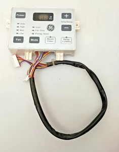 Panel de Control de Usuario Aire Acondicionado GE AEL06LVQ3 43/8 x 31/8 Probado OEM Pieza - Imagen 1 de 4
