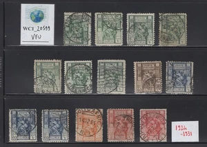 WC1_20599. ITALIAN COLONIES:LIBIA. Dealer stock 1924-1931 SIBILLA stamps. Used - Picture 1 of 1
