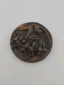 De colección 1964 Tokio XVIII Juegos Olímpicos Participación Medalla Bronce Olimpiada Taro Okamoto - Imagen 1 de 12