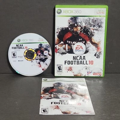 NCAA Football 10 Xbox 360 Completo Reacondicionado Foto 1 de 4