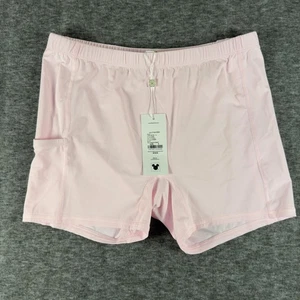 Lilly Pulitzer x Disney Shorts Womens Small Pink Liner Pocket Compression 012961 - Picture 1 of 12