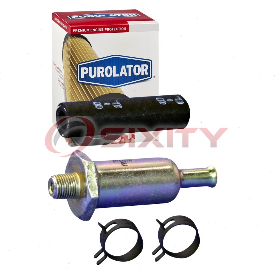Purolator Fuel Filter for 1975-1976 Ford Elite Gas Pump Line Air Delivery za - Image 1 of 4