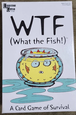 WTF WHAT THE FISH Card Game 100% COMPLETE 2019 - Image 1 of 2