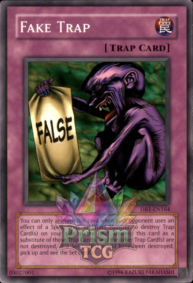 Fake Trap DB1-EN164 Yugioh - Image 1 of 1
