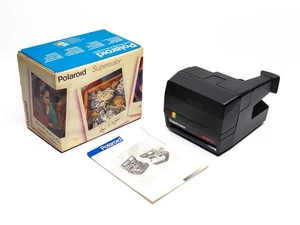 Polaroid Supercolor 635CL Sofortbildkamera schwarz mit Originalkarton - Bild 1 von 21