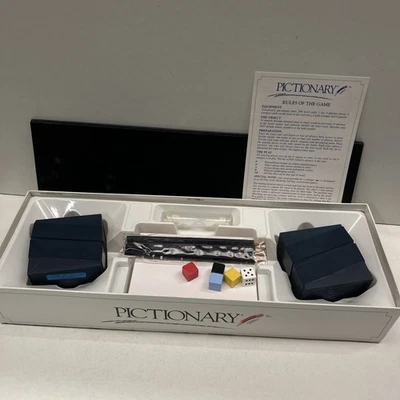 Pictionary The Game of Quick Draw 1987 Edition Vintage Board Game family fun - Image 1 of 3