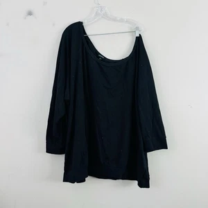 Camiseta Torrid negra media manga para mujer talla 6 - Imagen 1 de 7