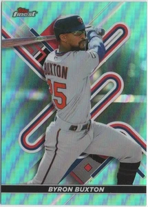 Byron Buxton 2022 Topps Finest Baseball /199 Aqua Refractor #68 Twins - Bild 1 von 2