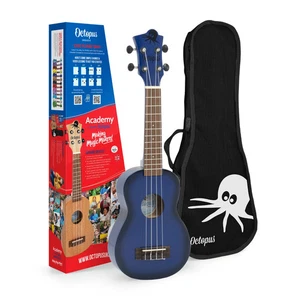 Octopus Academy Soprano Ukulele - with FREE Wooden Ukulele Stand worth £14.99 - Picture 1 of 6