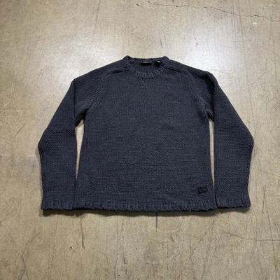 Suéter 4 You Scandinavia Lana Grueso Tejido con Cable para Mujer XL Negro De Colección Foto 1 de 4