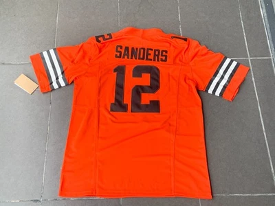 !!! Shedeur Sanders #12 Clevel Brons 2025 Stitched Lited Jersey Men's Sizes - Image 1 of 4