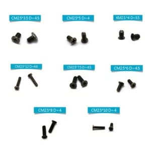 160PCS Laptop Screws M2.5 Black Set Replacement Kit For Sony Dell IBM HP Toshiba - Picture 1 of 9
