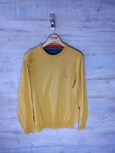 Trussardi Jeans Años 90 Dorados Grandes -xl De Colección Para Hombre Jumper Suéter SRA - Imagen 1 de 5