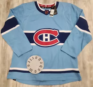 Montreal Canadiens Reverse Retro NHL Adidas Ice Hockey Authentic Jersey Men 54 - Picture 1 of 9