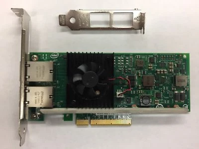 Genuine Dell X540-T2 Intel Converged 2-Port 10GbE Network Adapter K7H46 3DFV8 - Image 1 of 4