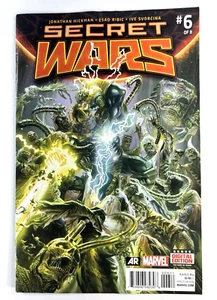 Secret Wars #6 Marvel Comics 2015 Edizione Diretta di Jonathan Hickman - Foto 1 di 8